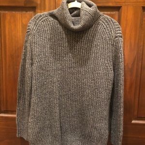 Hi low cowlneck sweater